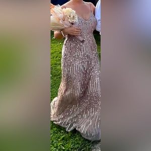 🔹Dress - Size 10 - Adrianna Papell Platinum - Please read description.